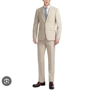 Renoir Men's Tan Suit